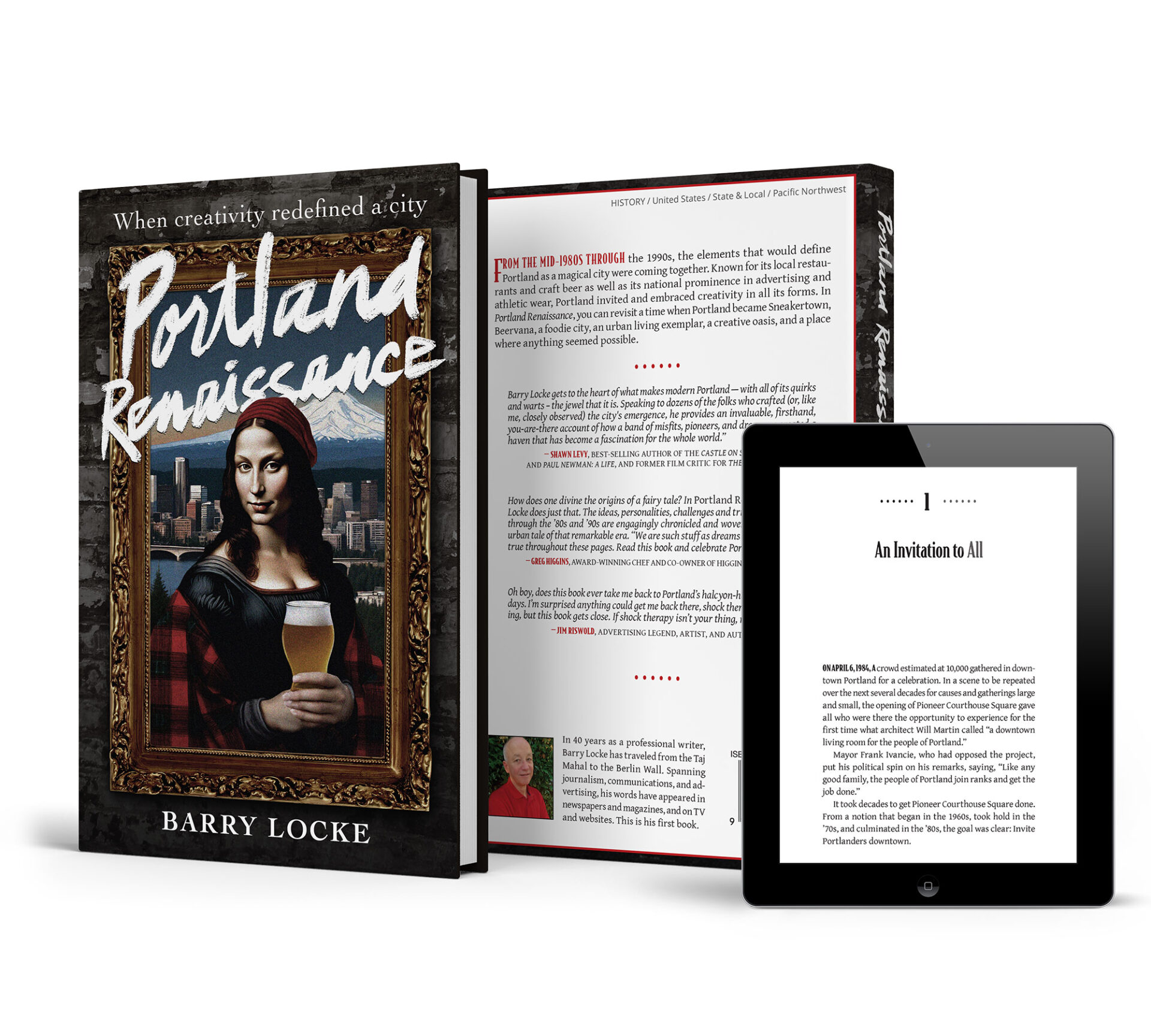 Portland Renaissance book cover and ebook design
