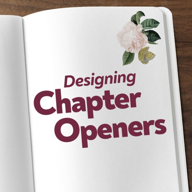 The Chapter Opening Page in Book Design